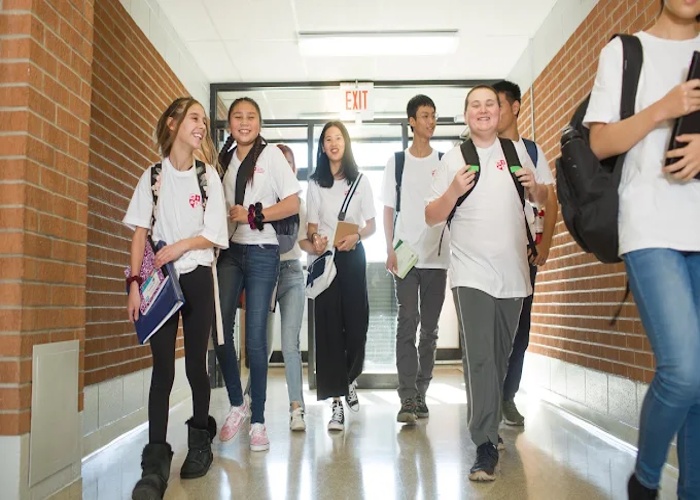 fort erie 학생들 모습