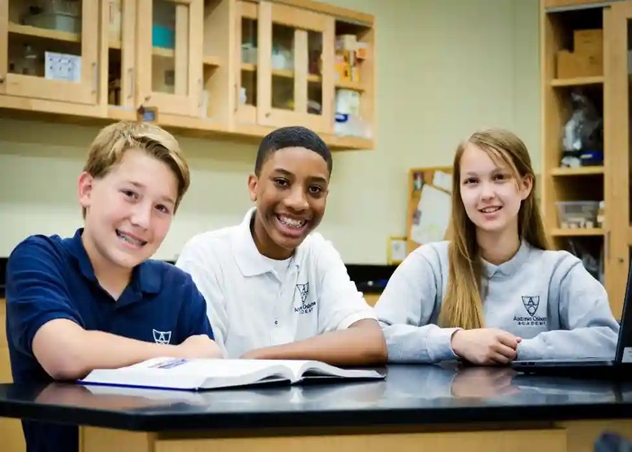 Andrews Osborne Academy students