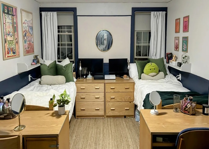 프라이버그 아카데미 Fryeburg Academy 기숙사 2인실