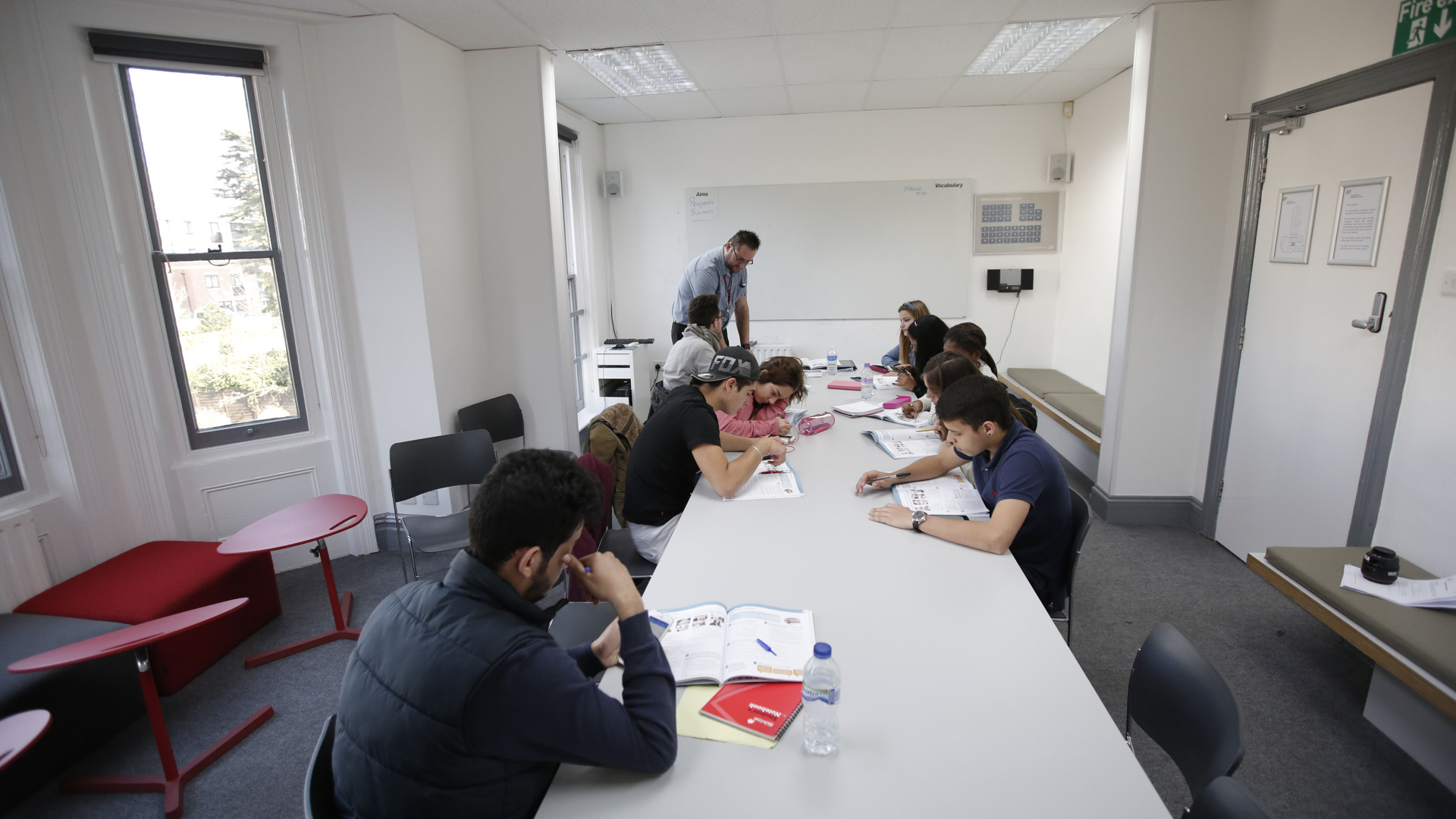 ef bournemouth classroom