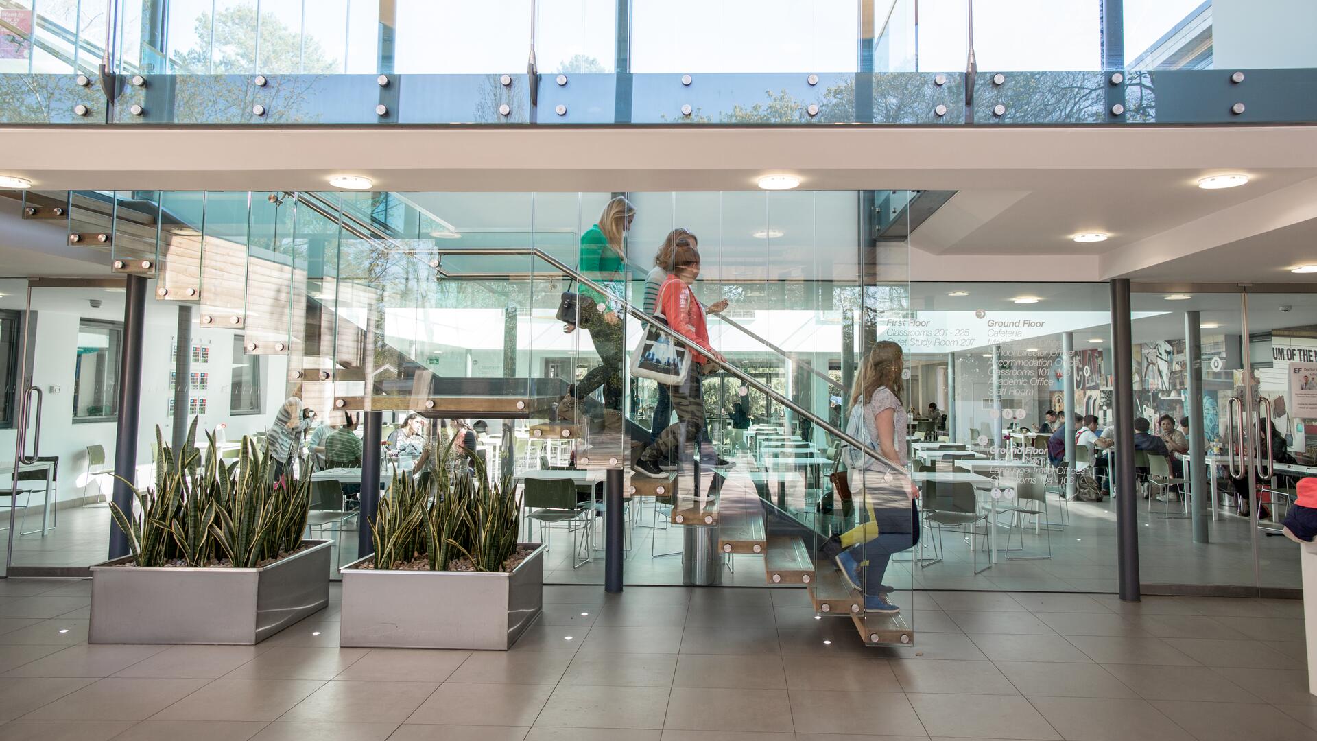 ef oxford campus lobby