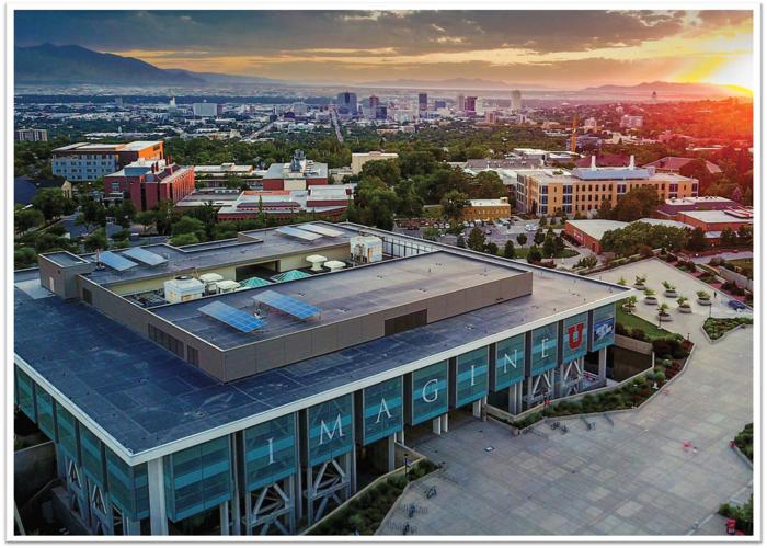 유타 대학교 University of Utah air view