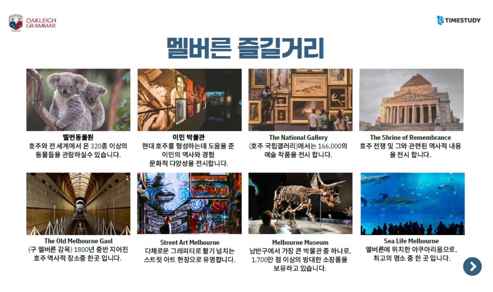 오클리 그래머 스쿨링 액티비티2